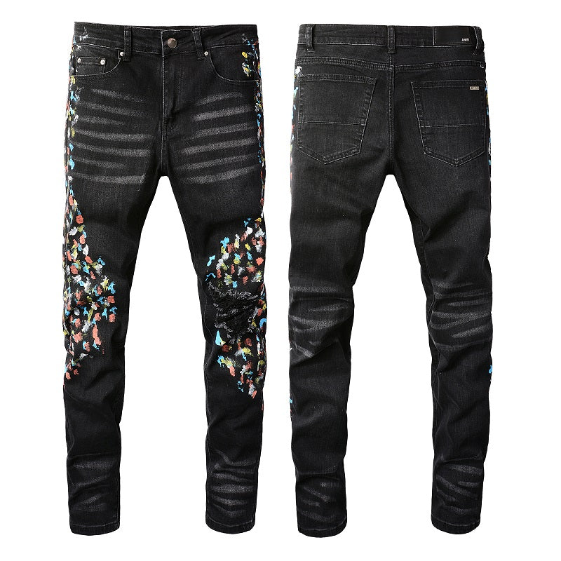 VELCEN Amiri Fashion Jeans  #865