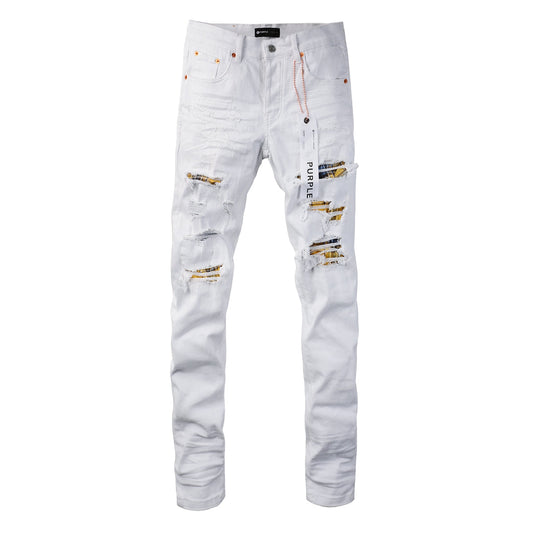 VELCEN Purple Brand Jeans #9046