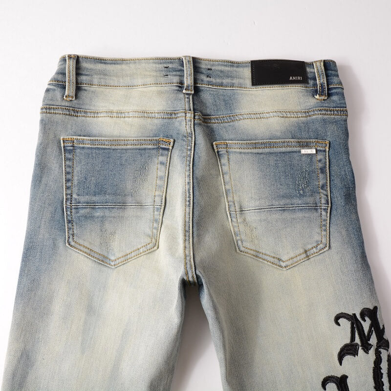 VELCEN Amiri Fashion Jeans  #882