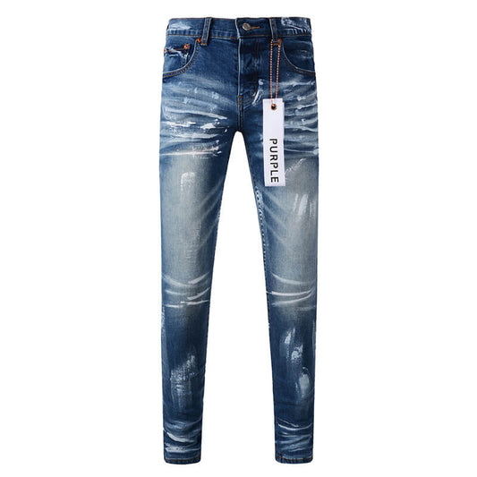 VELCEN Purple Brand Jeans #90511