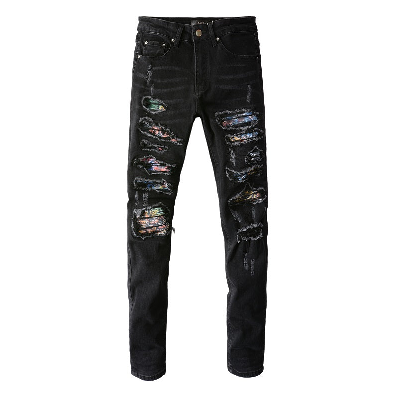 VELCEN Amiri Fashion Jeans  #875