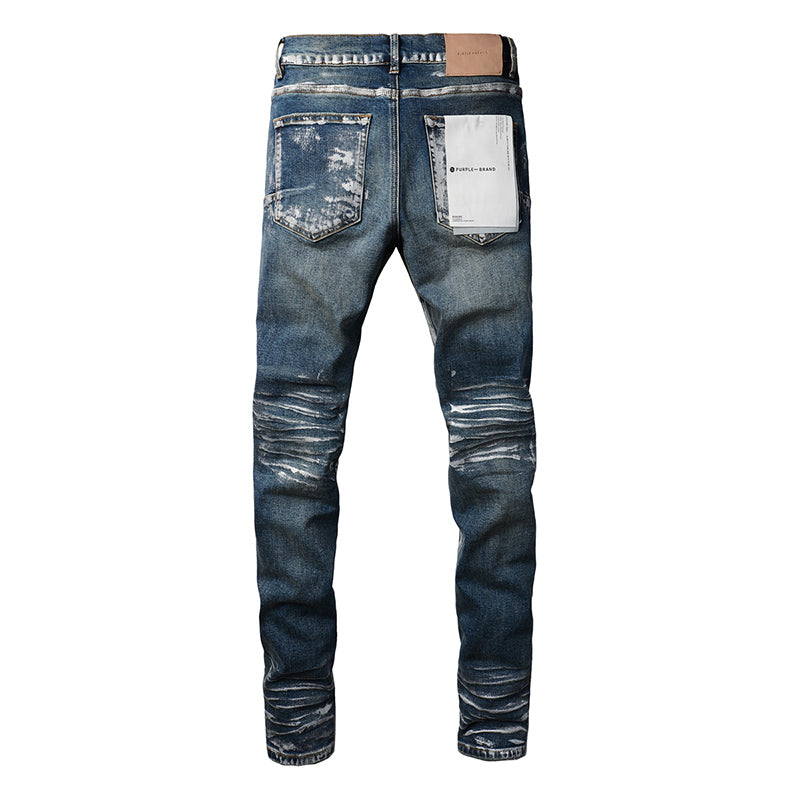 VELCEN Purple Brand Jeans #9040