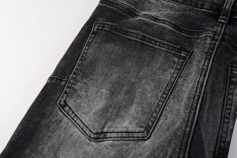 VELCEN Purple Brand Jeans #9019
