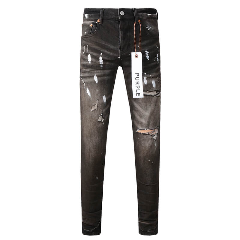 VELCEN Purple Brand Jeans #9030