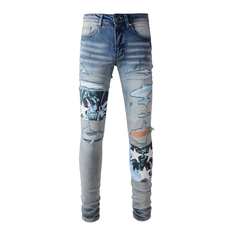 VELCEN Amiri Fashion Jeans #898