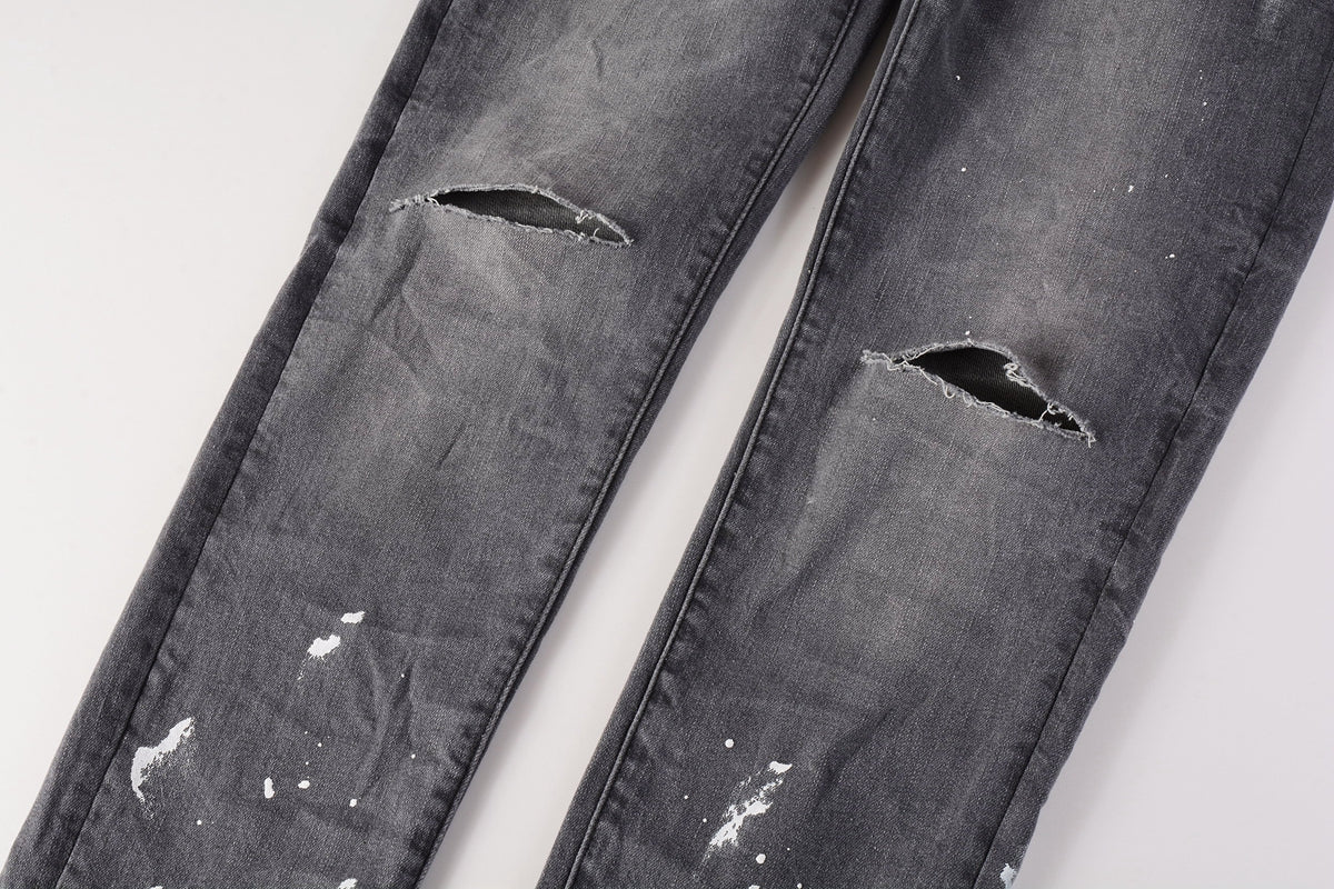 VELCEN Purple Brand Jeans #9039