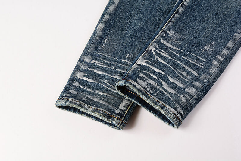 VELCEN Purple Brand Jeans #9040