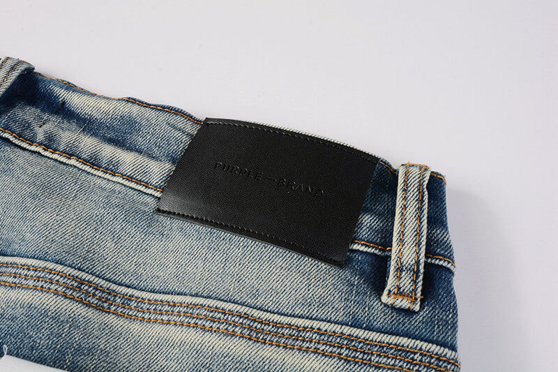 VELCEN Purple Brand Jeans #9043