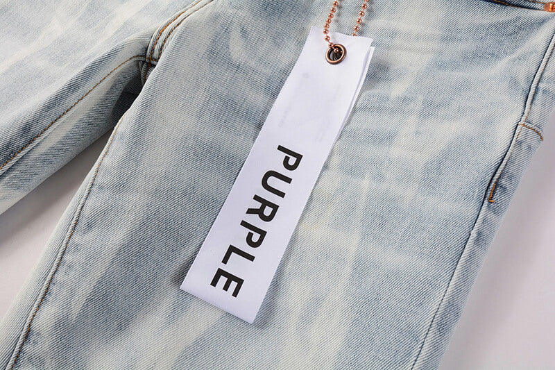 VELCEN Purple Brand Jeans #7017