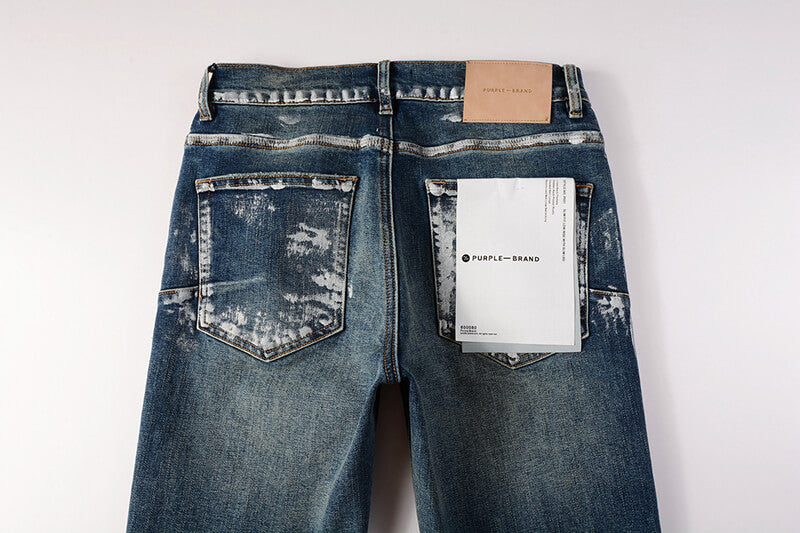 VELCEN Purple Brand Jeans #9040