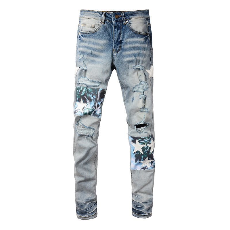 VELCEN Amiri Fashion Jeans #898