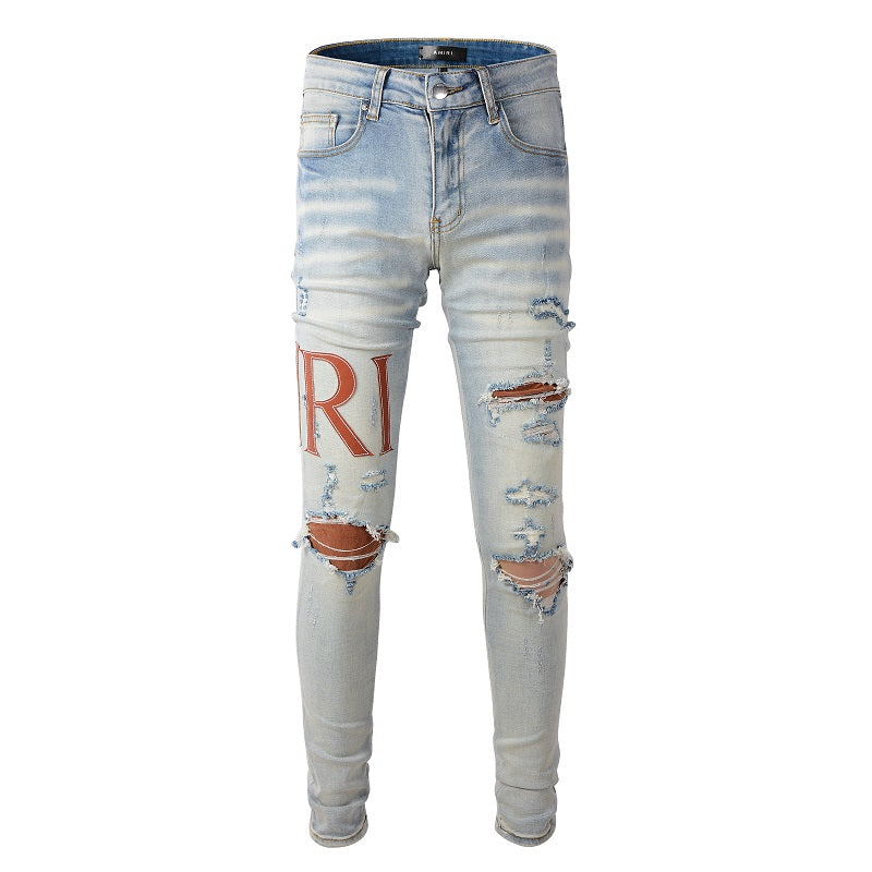VELCEN Amiri Fashion Jeans  #840