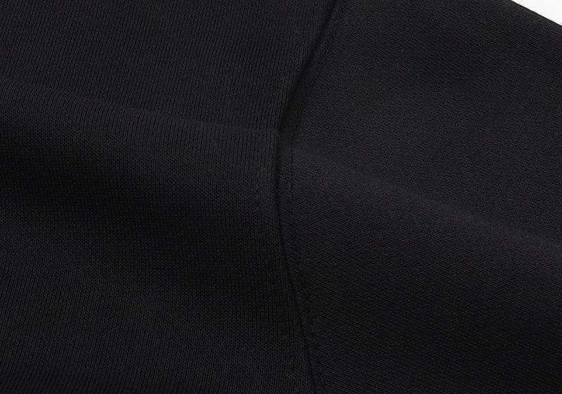 VELCEN Purple Brand Logo Printed Sweatshirts