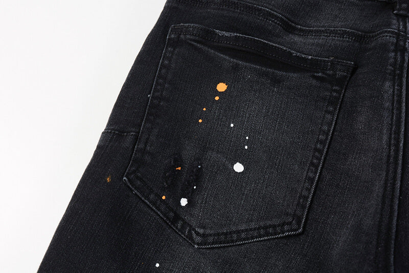 VELCEN Purple Brand Jeans #9045